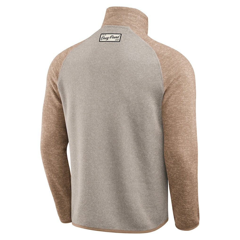 Darius Rucker Collection Tonal Quarter-Zip Jacket - Cleveland Browns Jackets
