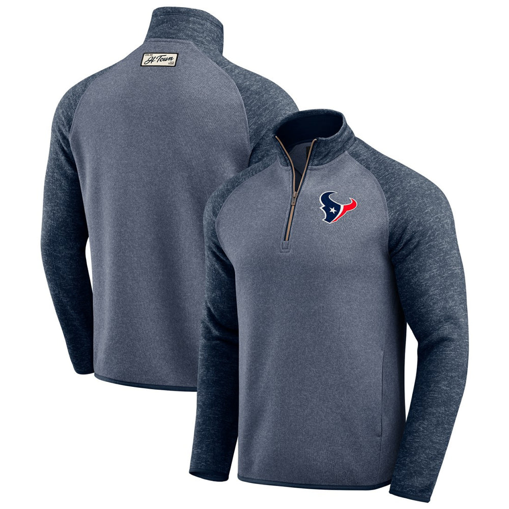 Darius Rucker Collection Tonal Quarter-Zip Jacket - Houston Texans Jackets