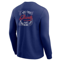 Darius Rucker Collection Washed Waffle-Knit Long Sleeve T-Shirt - New York Giants T-shirts