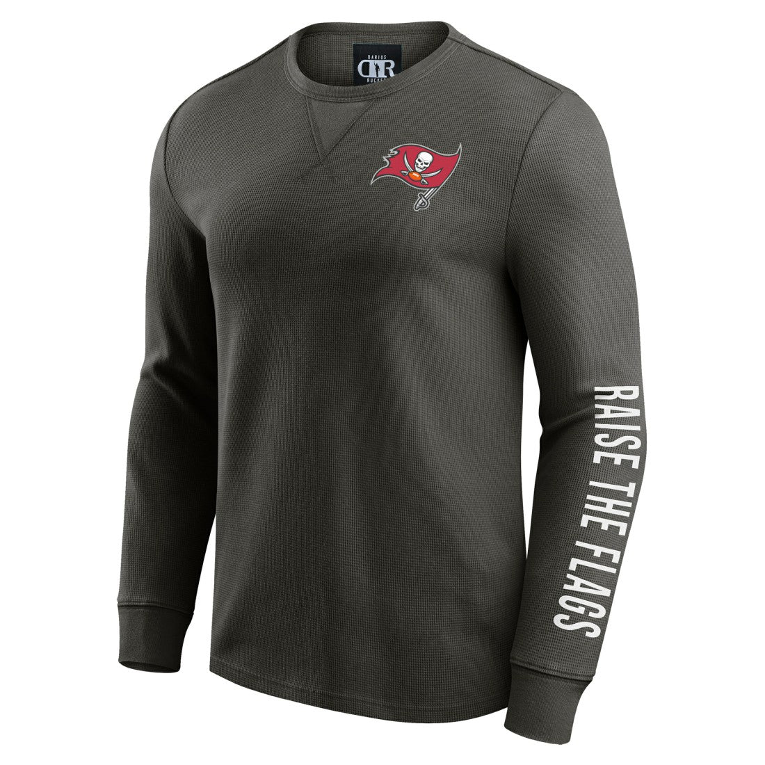 Darius Rucker Collection Washed Waffle-Knit Long Sleeve T-Shirt - Tampa Bay Buccaneers T-shirts