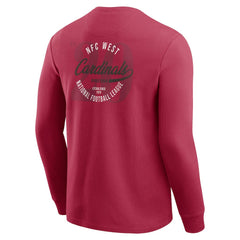 Darius Rucker Collection Washed Waffle-Knit Long Sleeve T-Shirt - Arizona Cardinals T-shirts