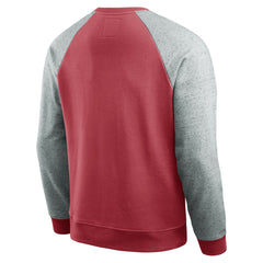 Darius Rucker Collection Throwback Color Block Raglan Pullover Sweatshirt - Tampa Bay Buccaneers Pullover