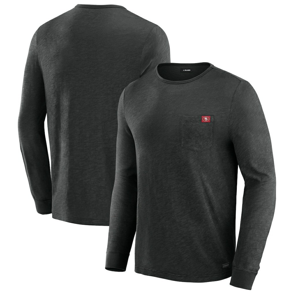J. Palmer In-The-Pocket Long Sleeve T-Shirt - San Francisco 49ers T-shirts