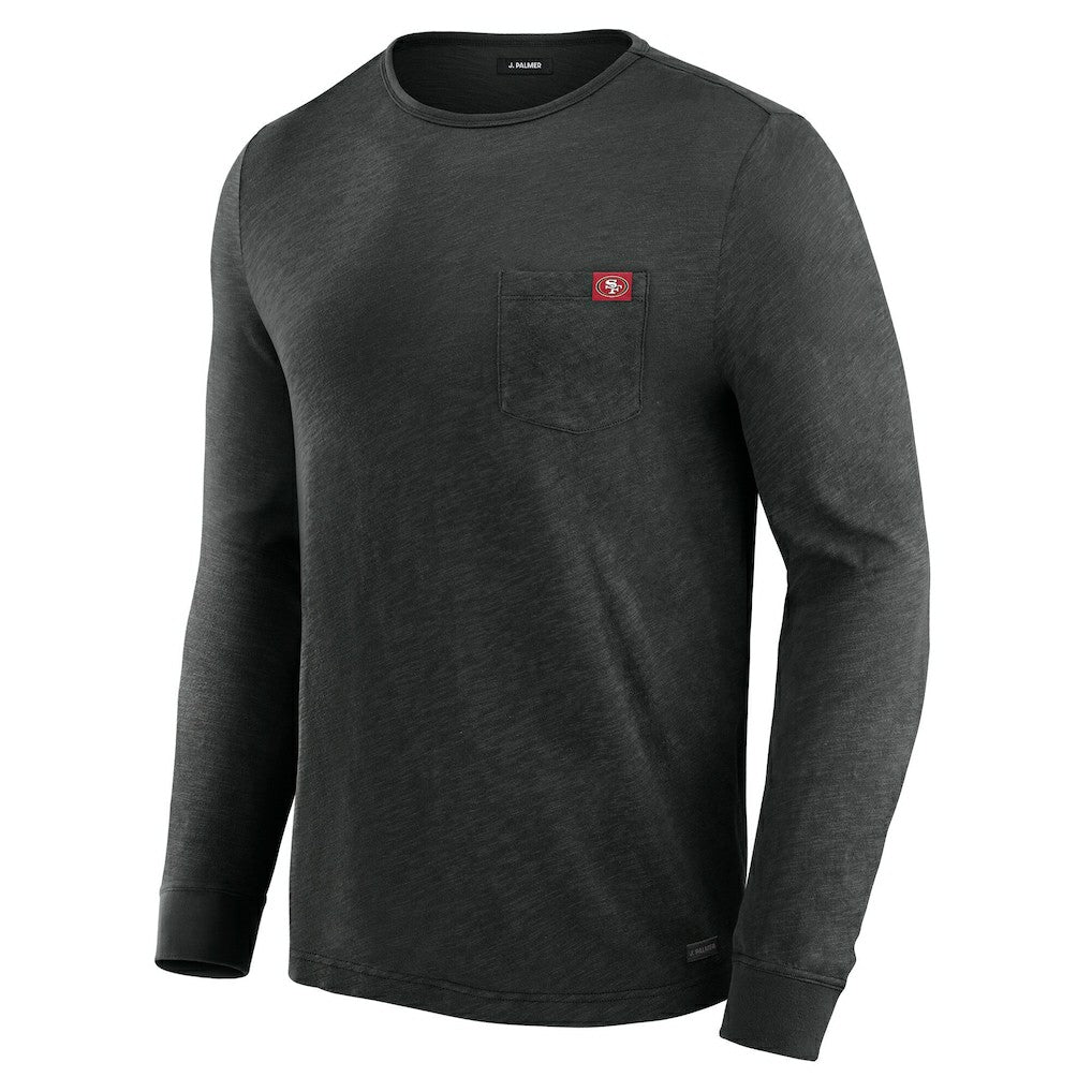 J. Palmer In-The-Pocket Long Sleeve T-Shirt - San Francisco 49ers T-shirts