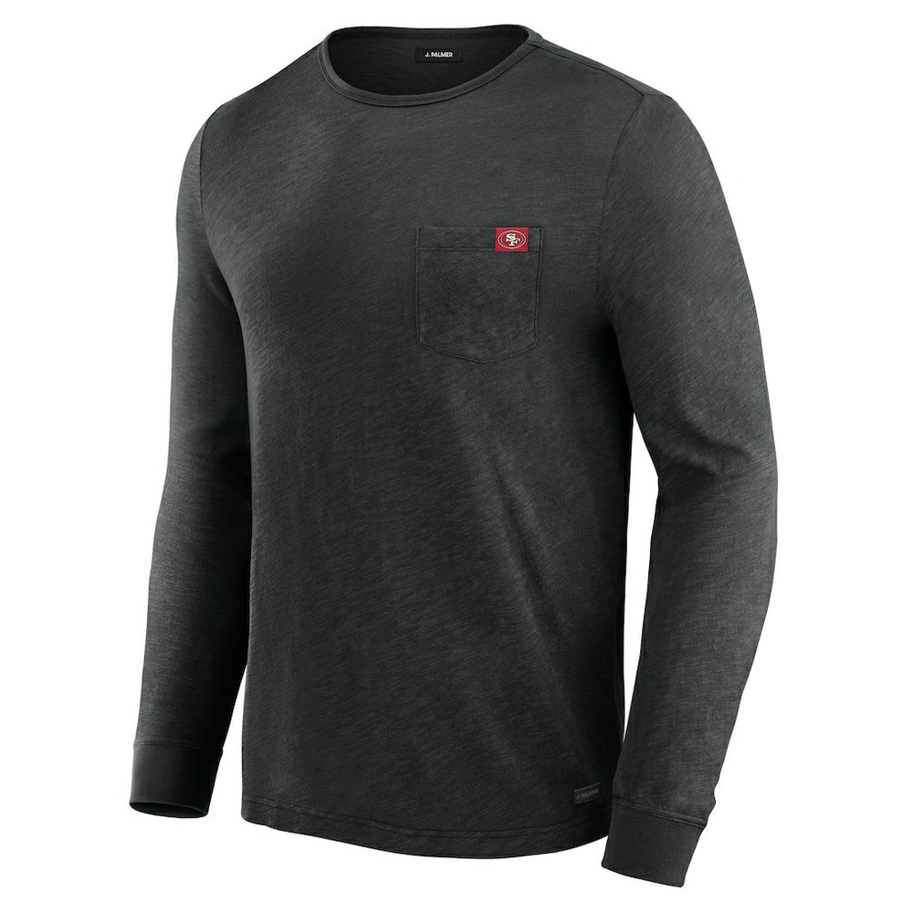 J. Palmer In-The-Pocket Long Sleeve T-Shirt - San Francisco 49ers T-shirts