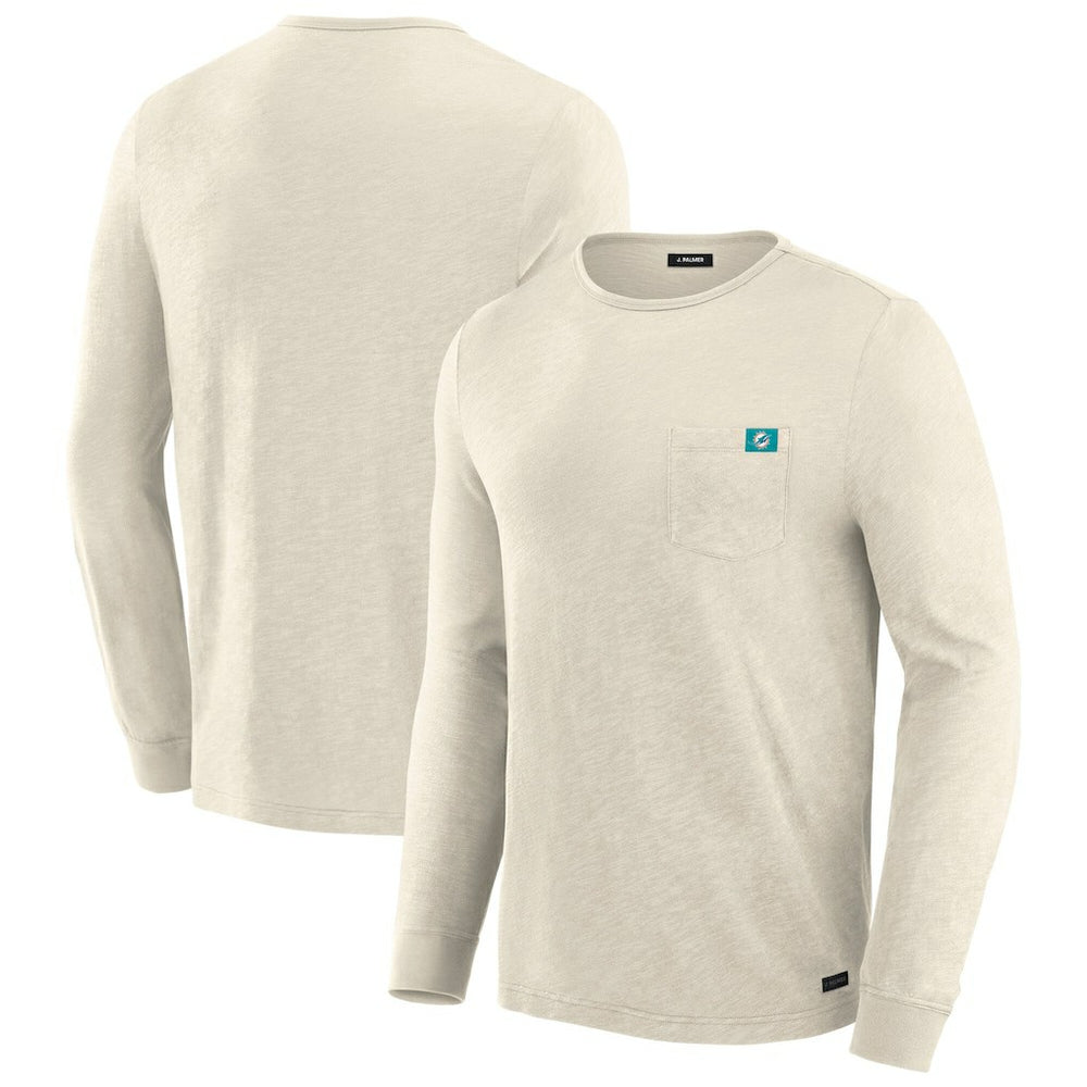 J. Palmer In-The-Pocket Long Sleeve T-Shirt - Miami Dolphins T-shirts