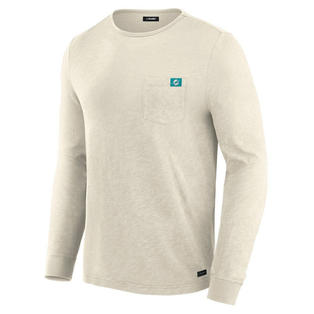J. Palmer In-The-Pocket Long Sleeve T-Shirt - Miami Dolphins T-shirts