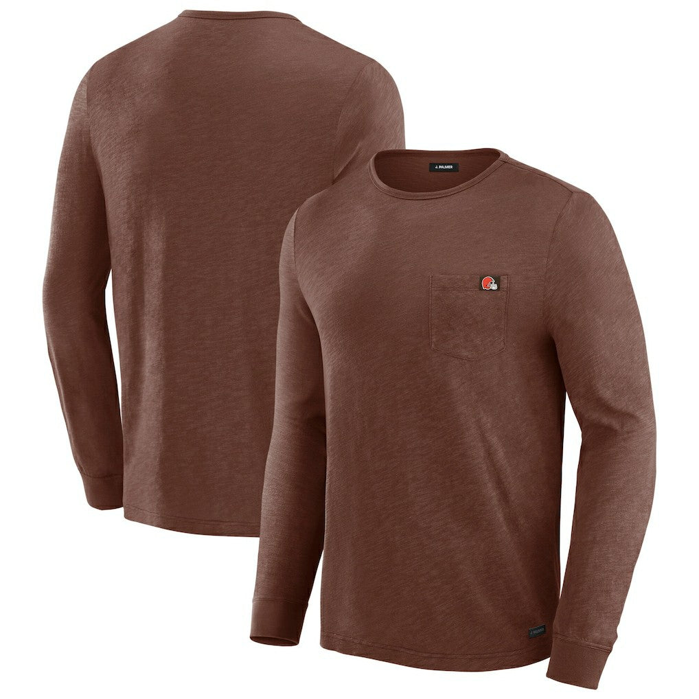 J. Palmer In-The-Pocket Long Sleeve T-Shirt - Cleveland Browns T-shirts