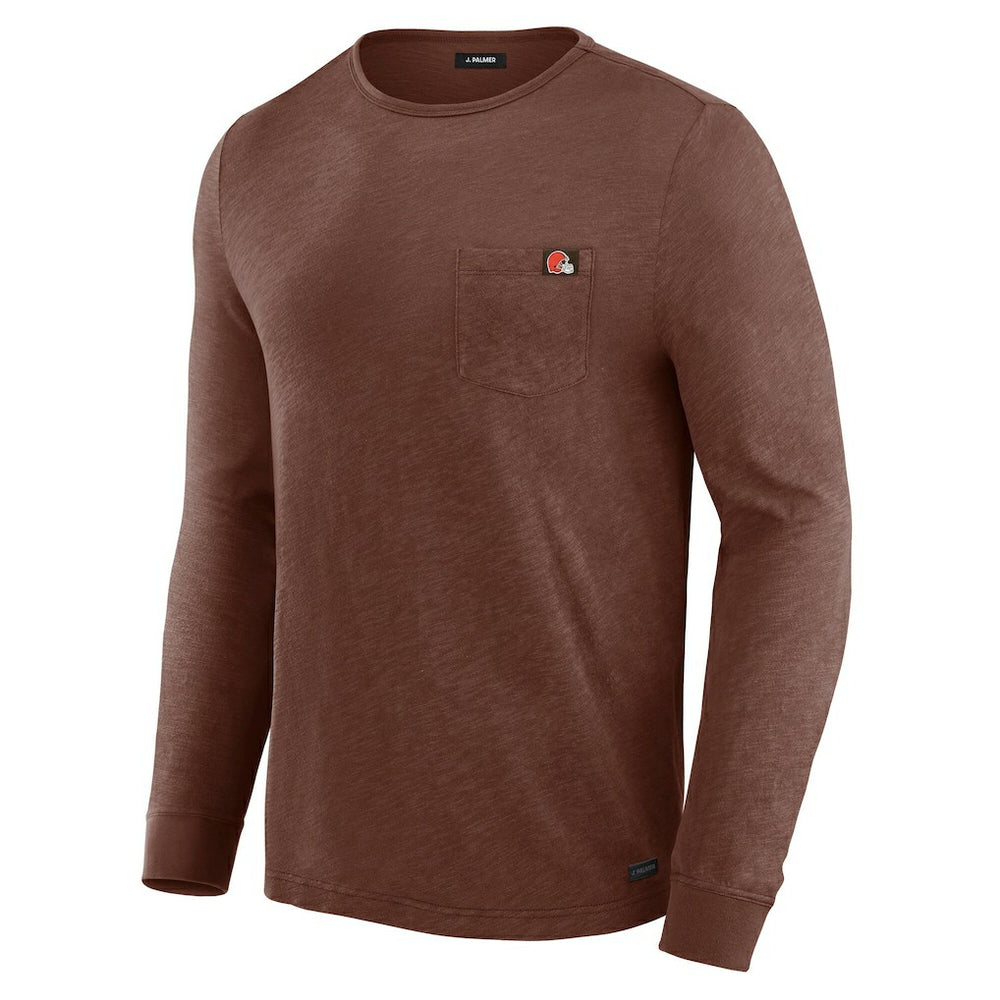 J. Palmer In-The-Pocket Long Sleeve T-Shirt - Cleveland Browns T-shirts