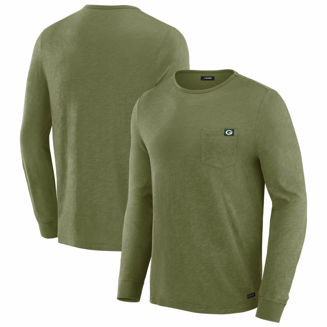 J. Palmer In-The-Pocket Long Sleeve T-Shirt - Green Bay Packers T-shirts
