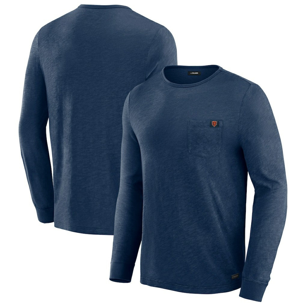 J. Palmer In-The-Pocket Long Sleeve T-Shirt - Chicago Bears T-shirts