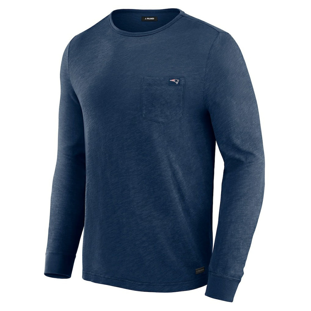 J. Palmer In-The-Pocket Long Sleeve T-Shirt - New England Patriots T-shirts