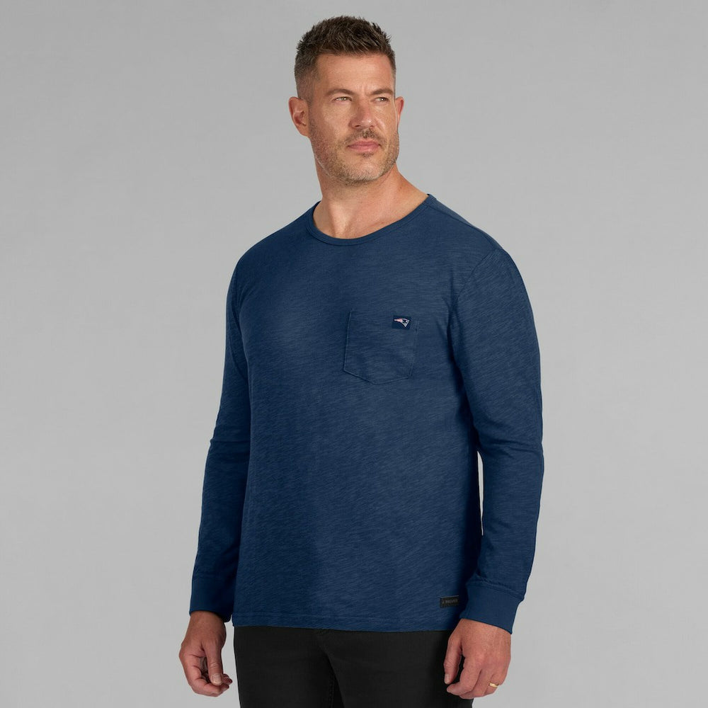 J. Palmer In-The-Pocket Long Sleeve T-Shirt - New England Patriots T-shirts