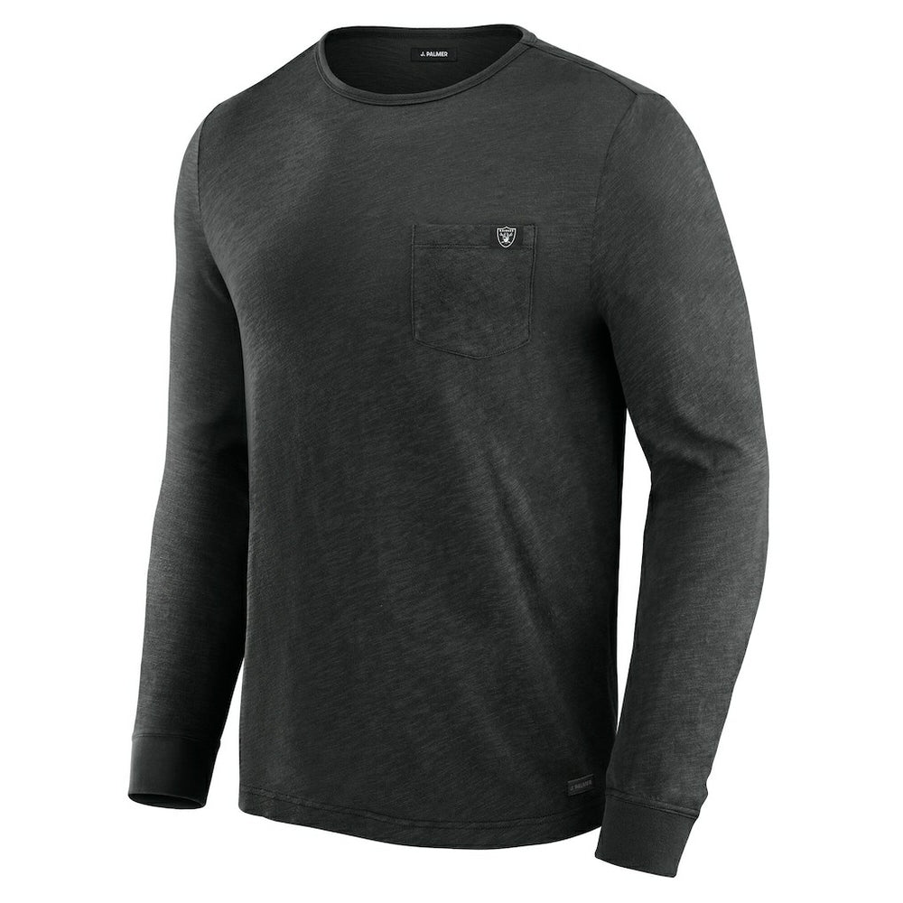 J. Palmer In-The-Pocket Long Sleeve T-Shirt - Las Vegas Raiders T-shirts