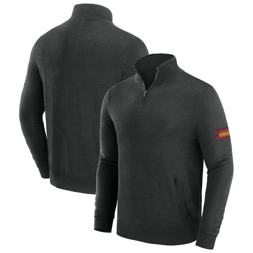 J. Palmer Franchise Quarter-Zip Sweater - Washington Commanders