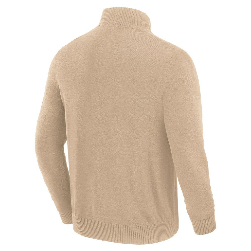 J. Palmer Franchise Quarter-Zip Sweater - Cleveland Browns