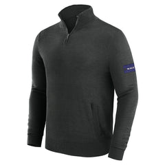 J. Palmer Franchise Quarter-Zip Sweater - Baltimore Ravens