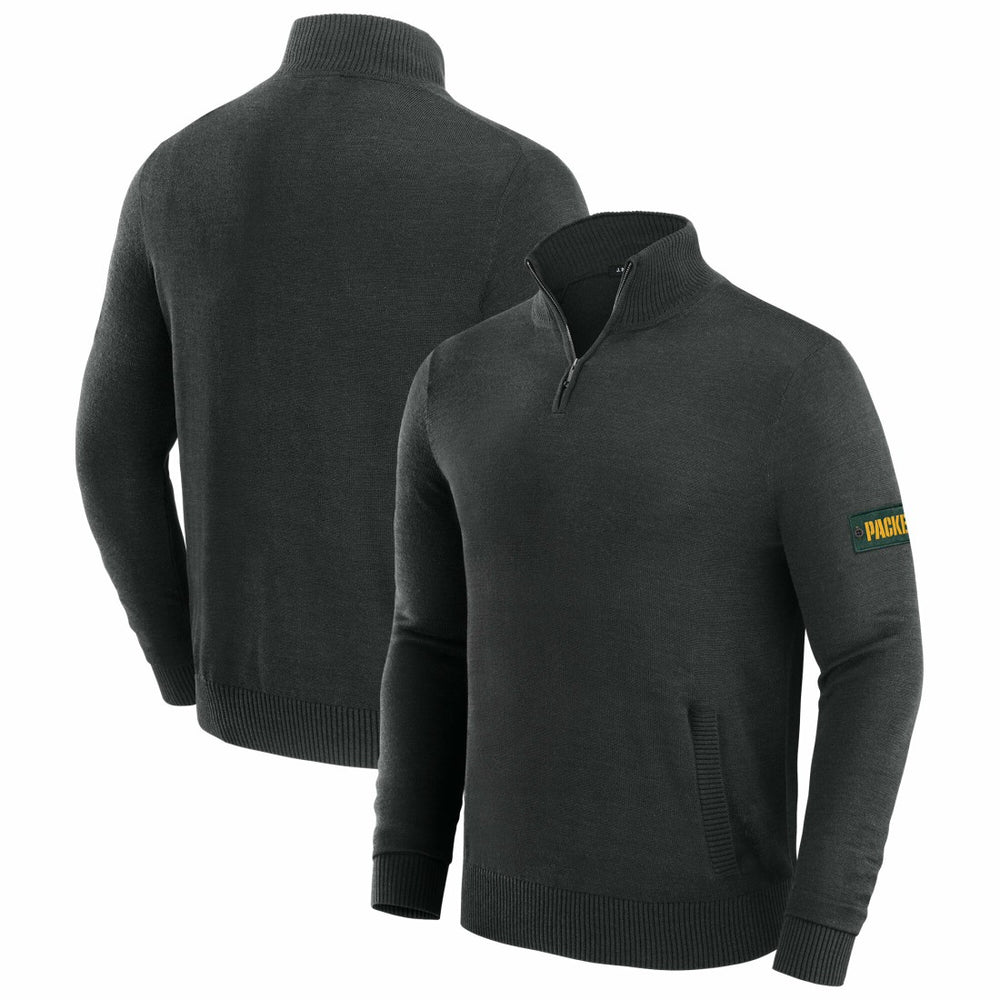 J. Palmer Franchise Quarter-Zip Sweater - Green Bay Packers