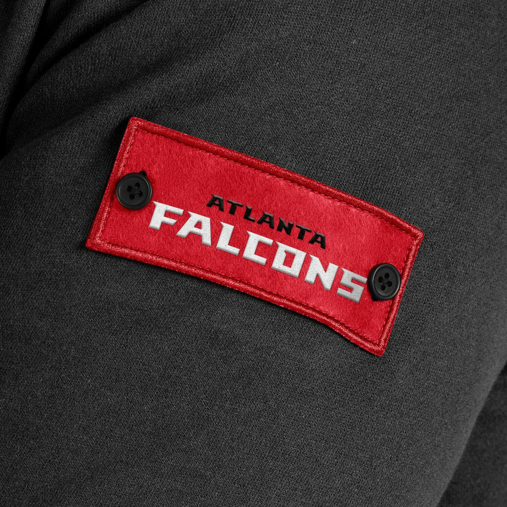 J. Palmer QB1 Full-Zip Sweatshirt - Atlanta Falcons Sweatshirts