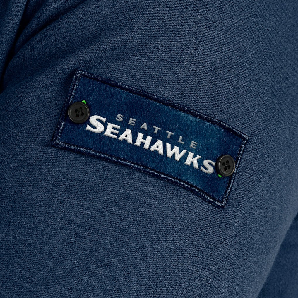 J. Palmer QB1 Full-Zip Sweatshirt - Seattle Seahawks Sweatshirts