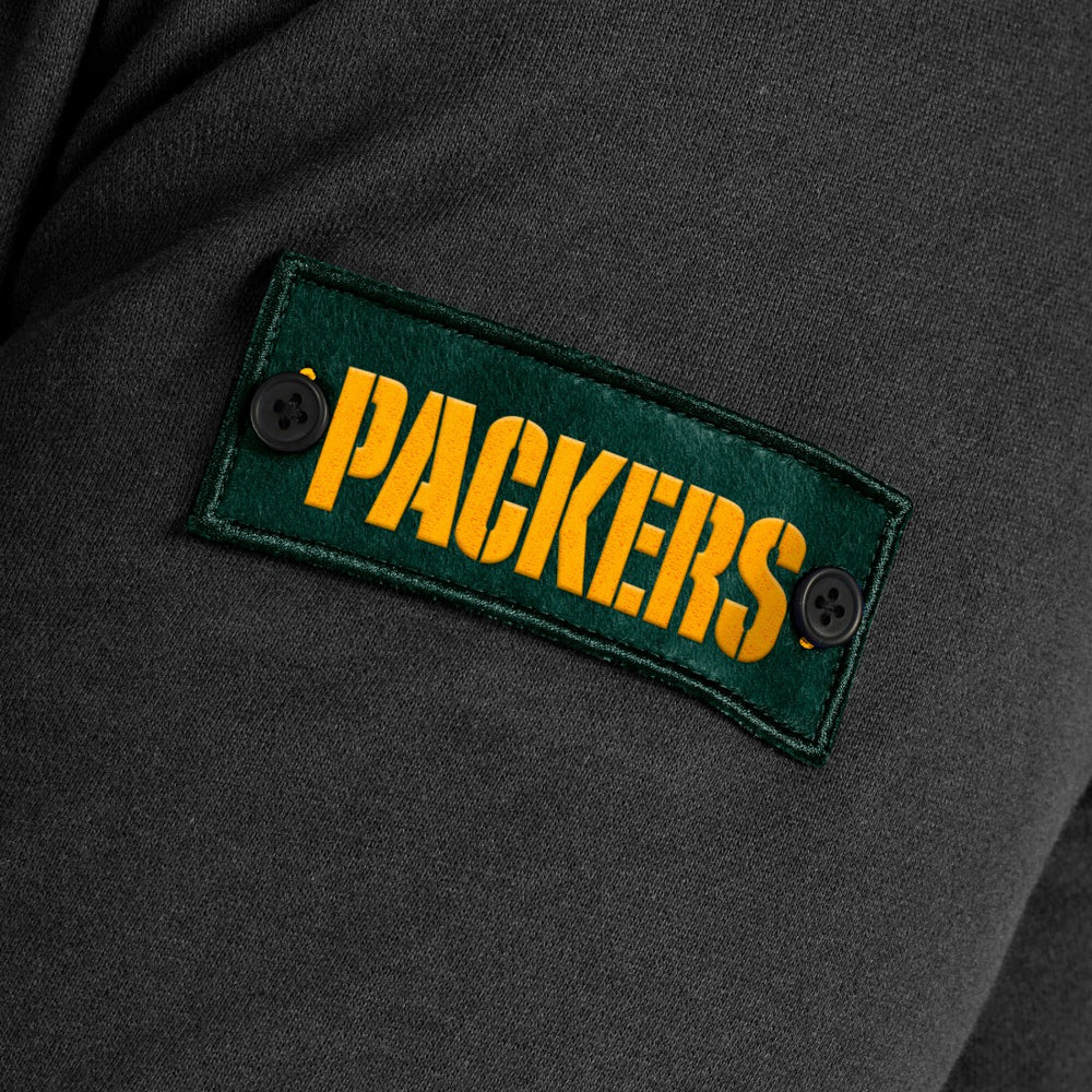 J. Palmer QB1 Full-Zip Sweatshirt - Green Bay Packers Sweatshirts