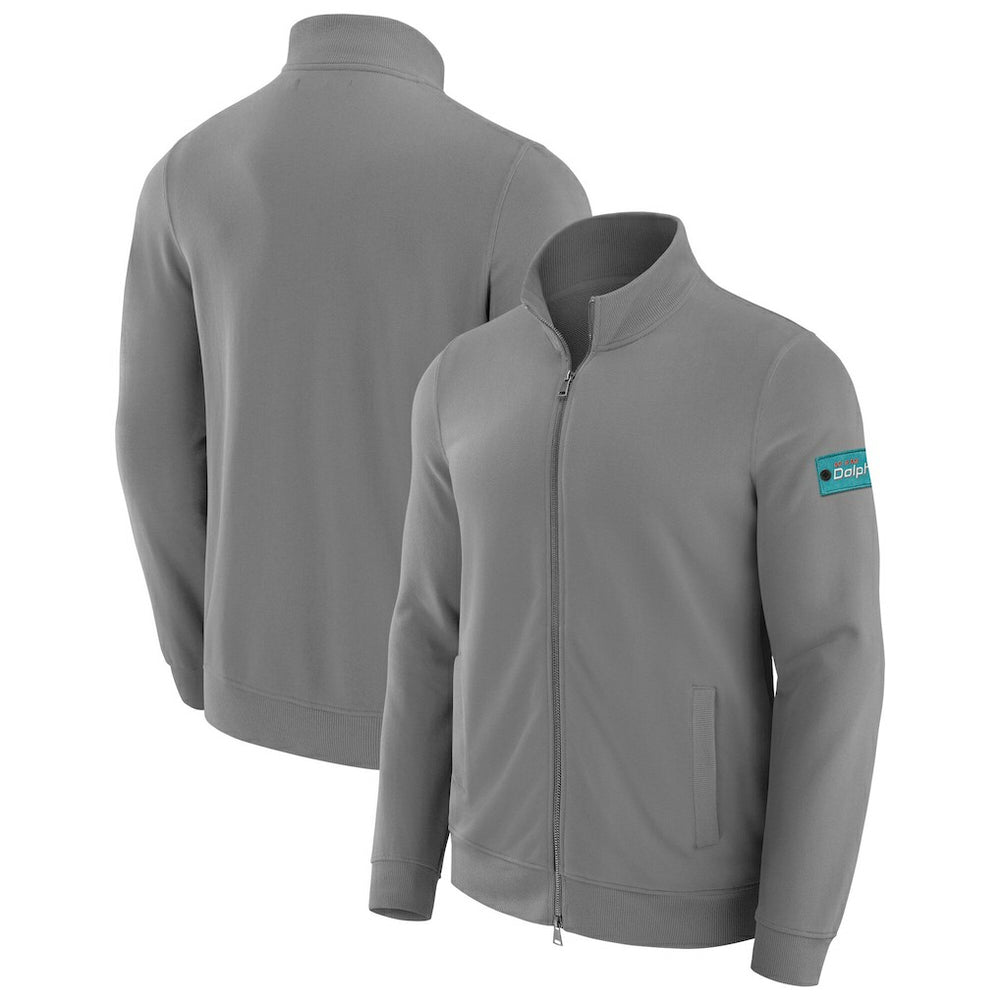 J. Palmer QB1 Full-Zip Sweatshirt - Miami Dolphins Sweatshirts