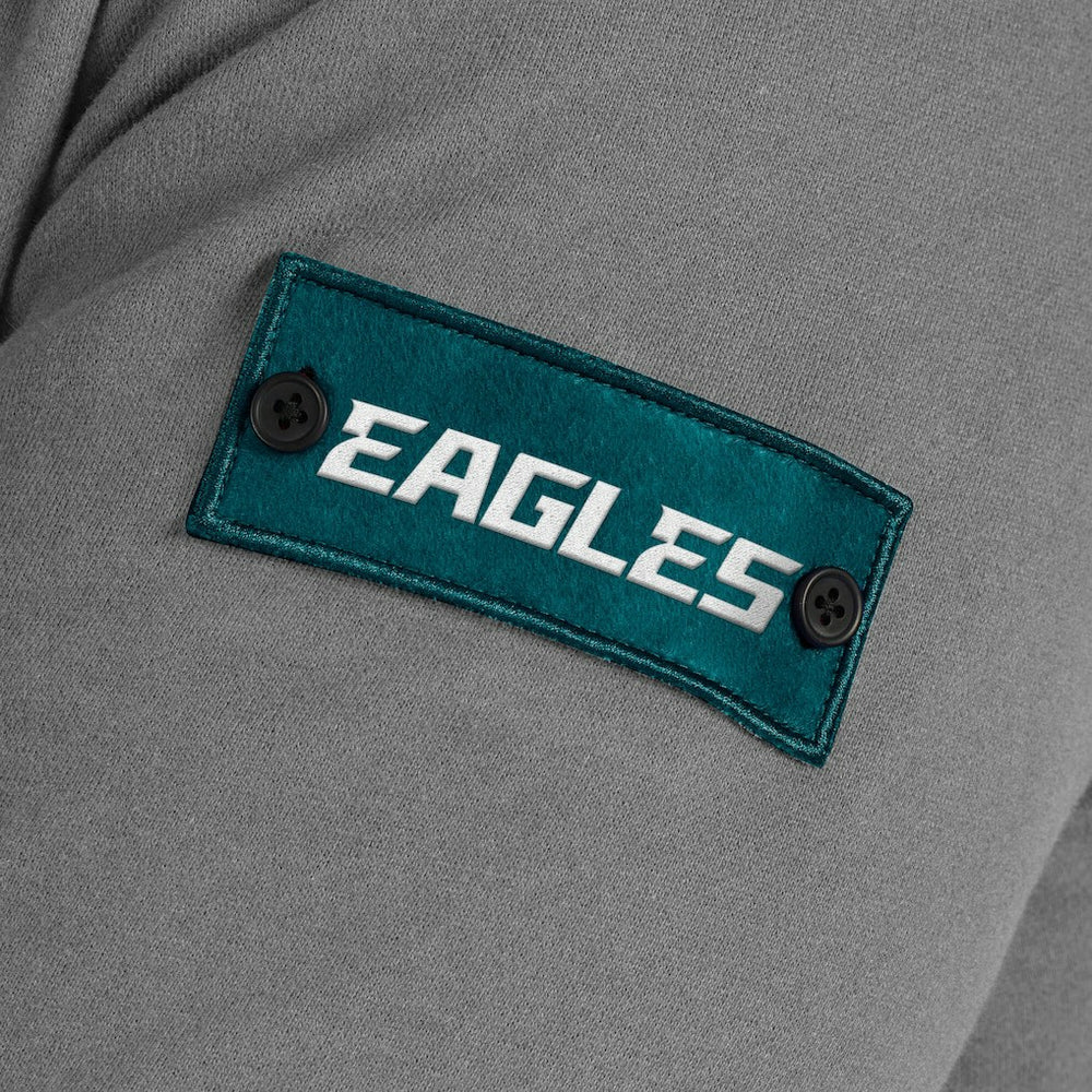 J. Palmer QB1 Full-Zip Sweatshirt - Philadelphia Eagles Sweatshirts