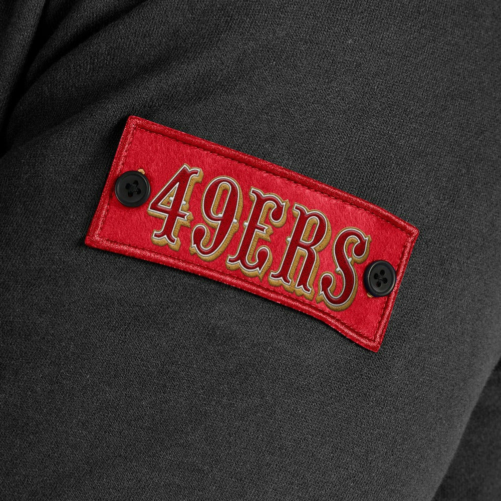 J. Palmer QB1 Full-Zip Sweatshirt - San Francisco 49ers Sweatshirts