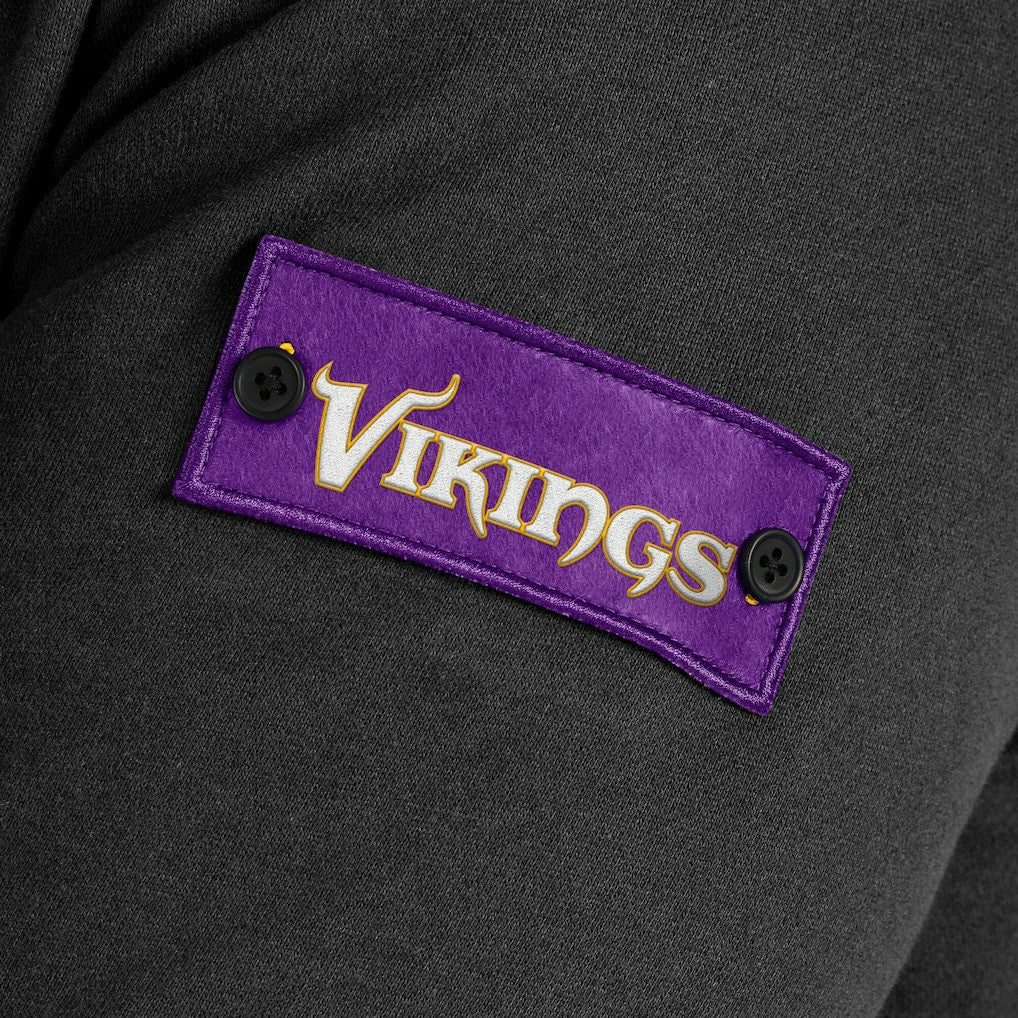 J. Palmer QB1 Full-Zip Sweatshirt - Minnesota Vikings Sweatshirts