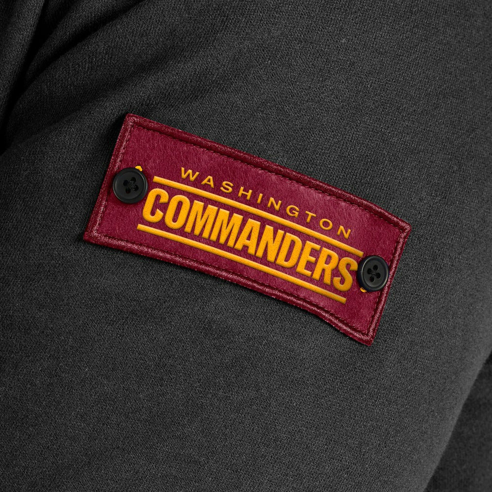 J. Palmer QB1 Full-Zip Sweatshirt - Washington Commanders Sweatshirts