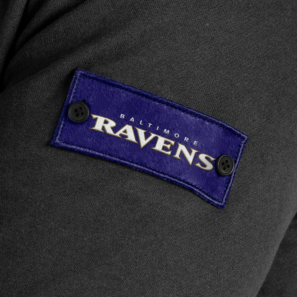 J. Palmer QB1 Full-Zip Sweatshirt - Baltimore Ravens Sweatshirts