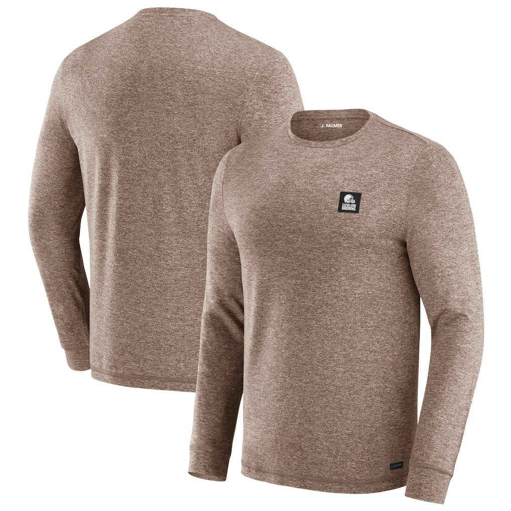 J. Palmer Four Down Long Sleeve T-Shirt - Cleveland Browns T-shirts