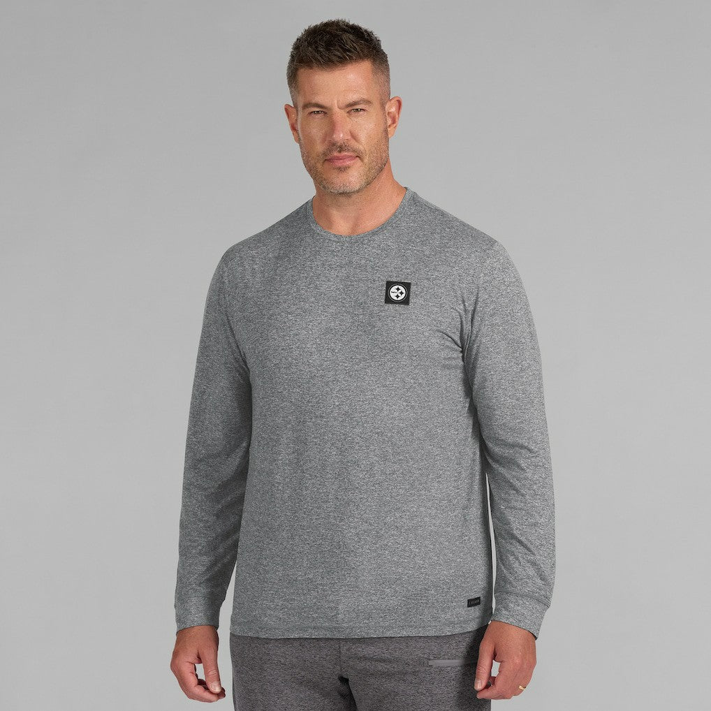 J. Palmer Four Down Long Sleeve T-Shirt - Pittsburgh Steelers T-shirts