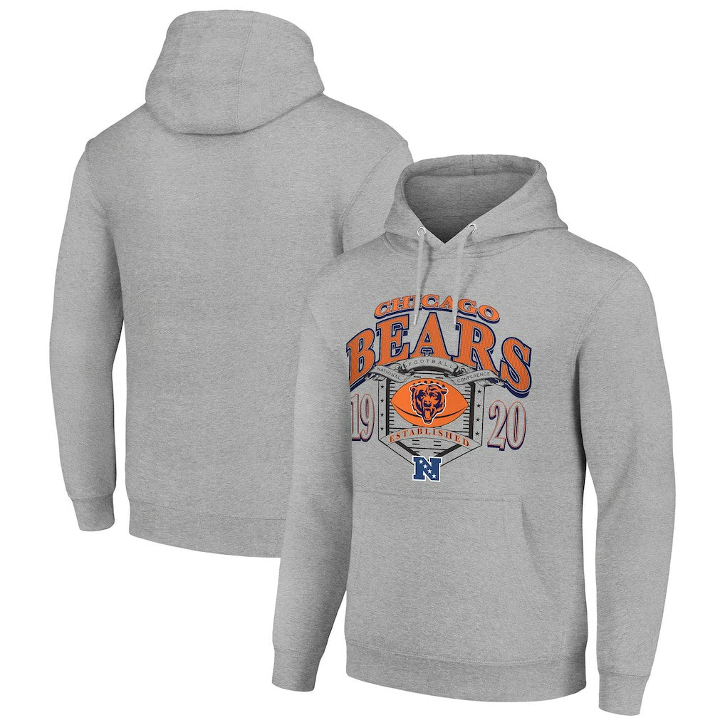 Starter 80s Retro Pullover Hoodie - Chicago Bears Hoodies