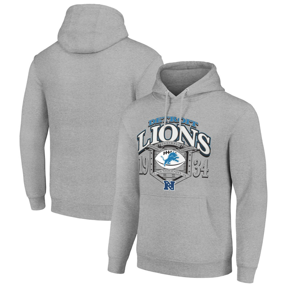 Starter 80s Retro Pullover Hoodie - Detroit Lions Hoodies