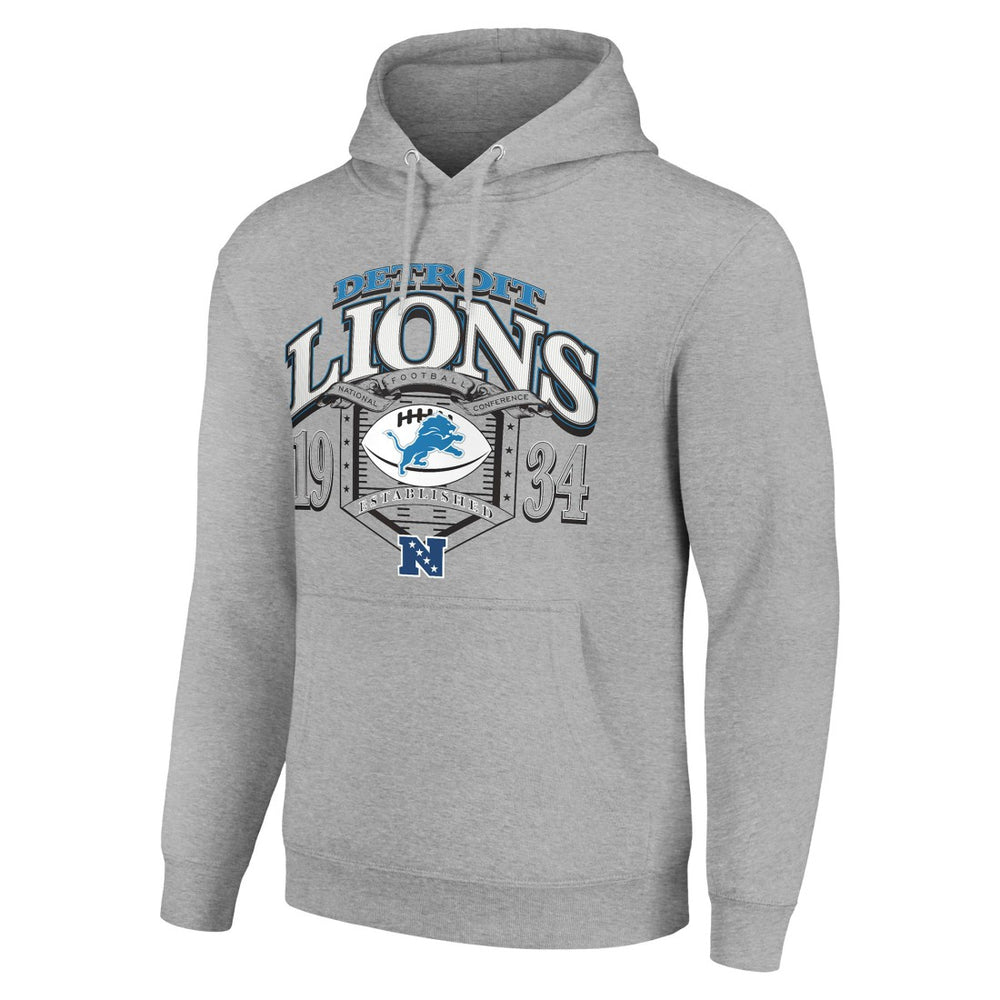 Starter 80s Retro Pullover Hoodie - Detroit Lions Hoodies