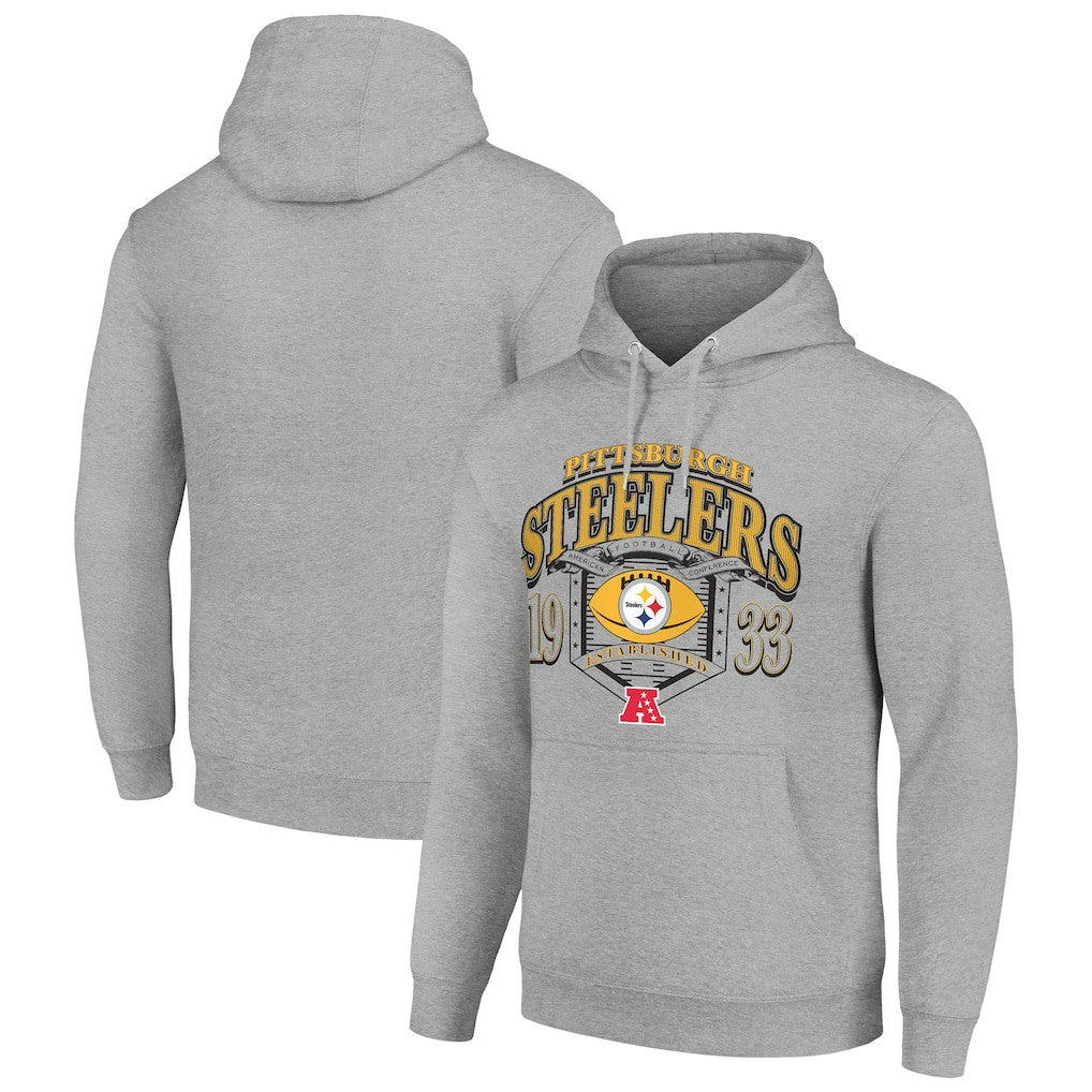Starter 80s Retro Pullover Hoodie - Pittsburgh Steelers Hoodies