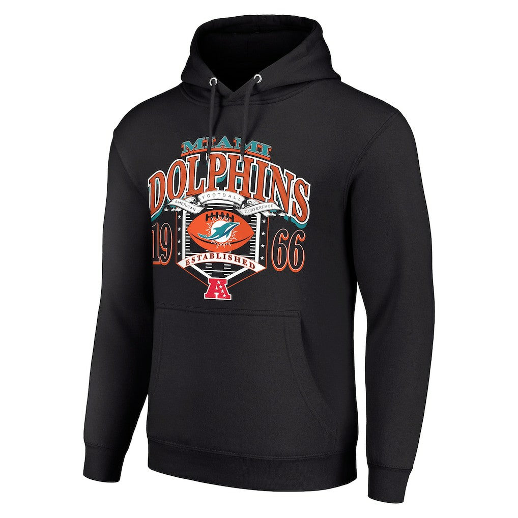 Starter 80s Retro Pullover Hoodie - Miami Dolphins Hoodies