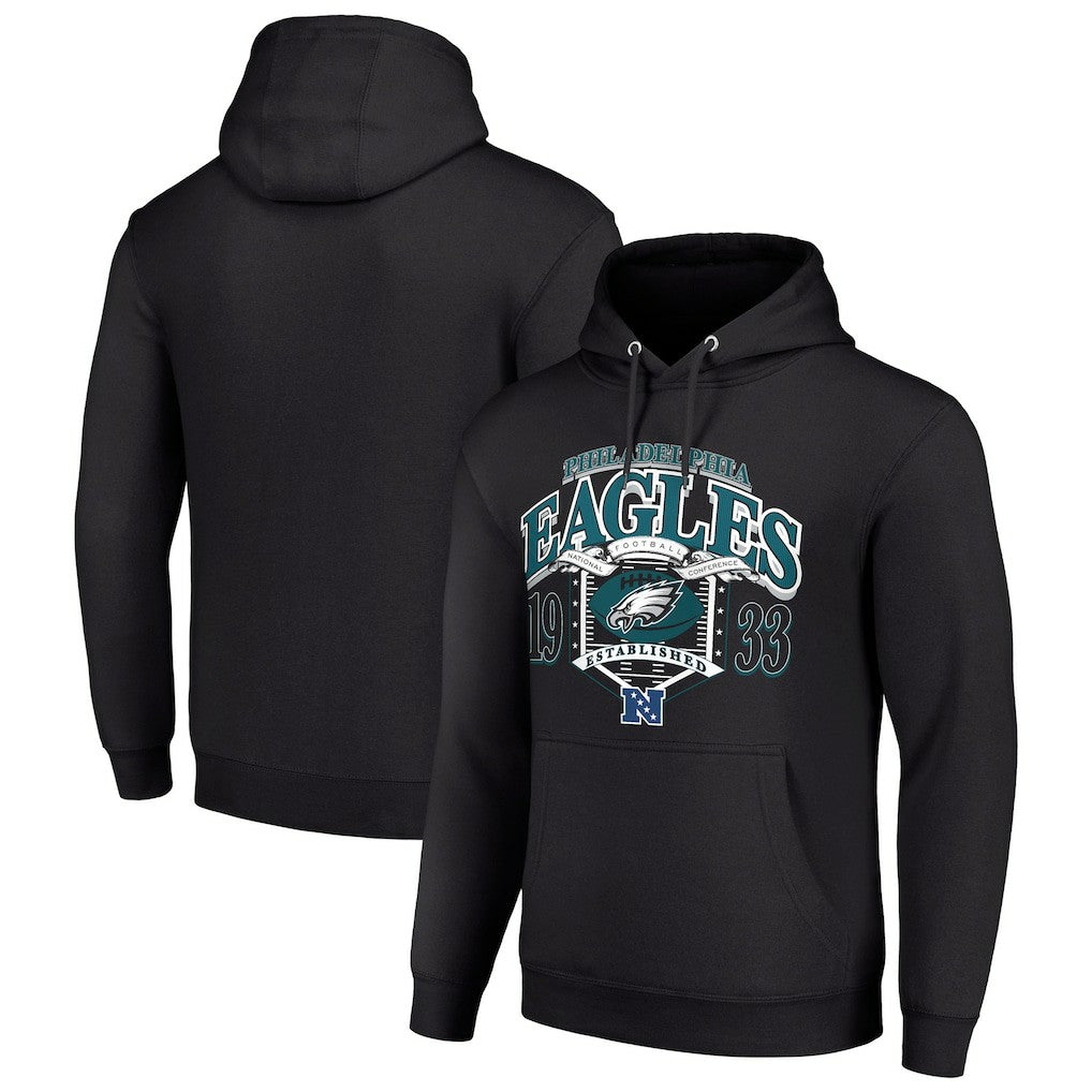 Starter 80s Retro Pullover Hoodie - Philadelphia Eagles Hoodies