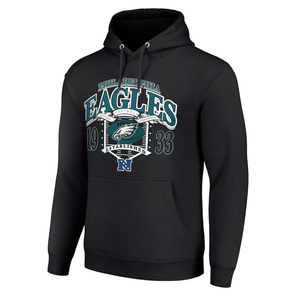 Starter 80s Retro Pullover Hoodie - Philadelphia Eagles Hoodies