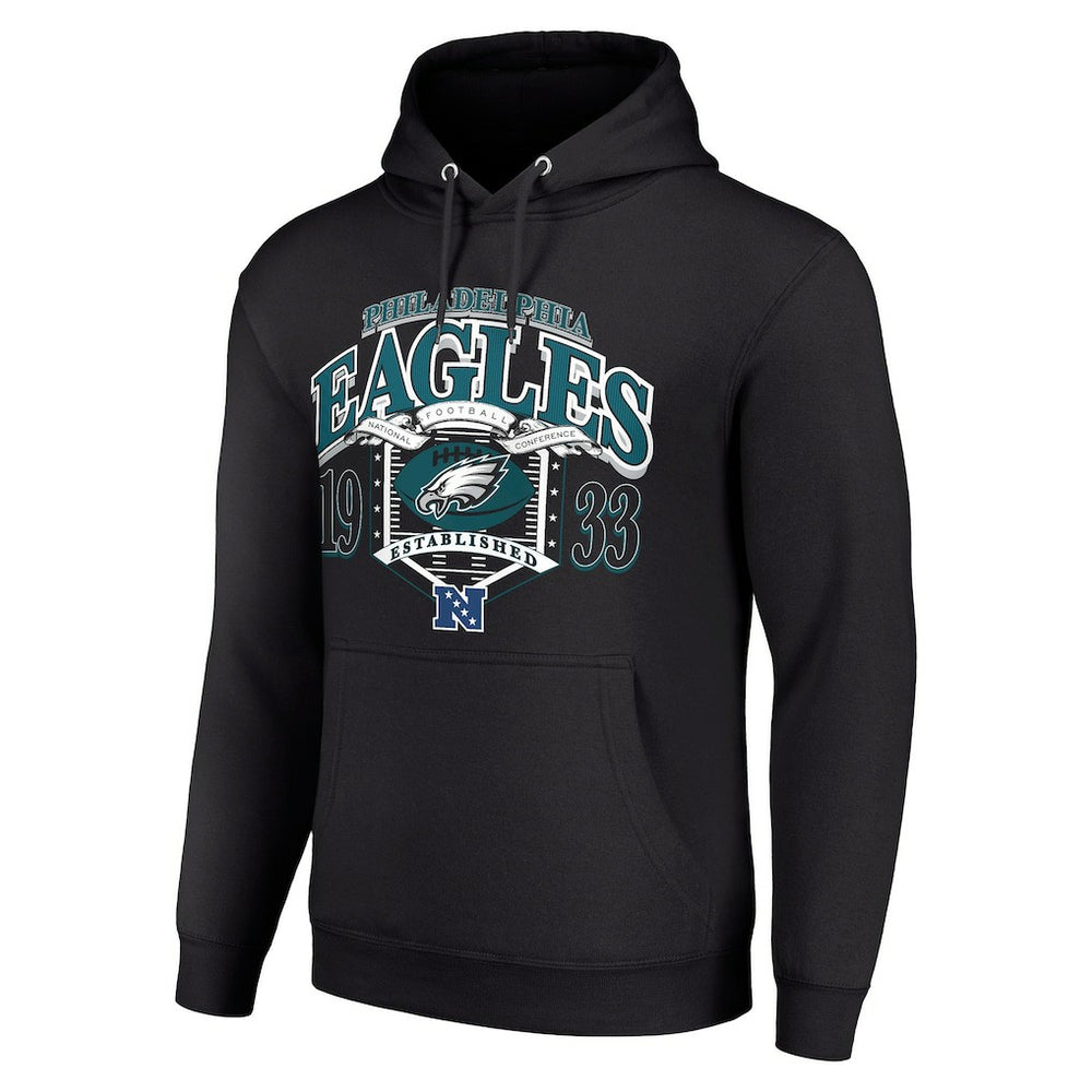 Starter 80s Retro Pullover Hoodie - Philadelphia Eagles Hoodies