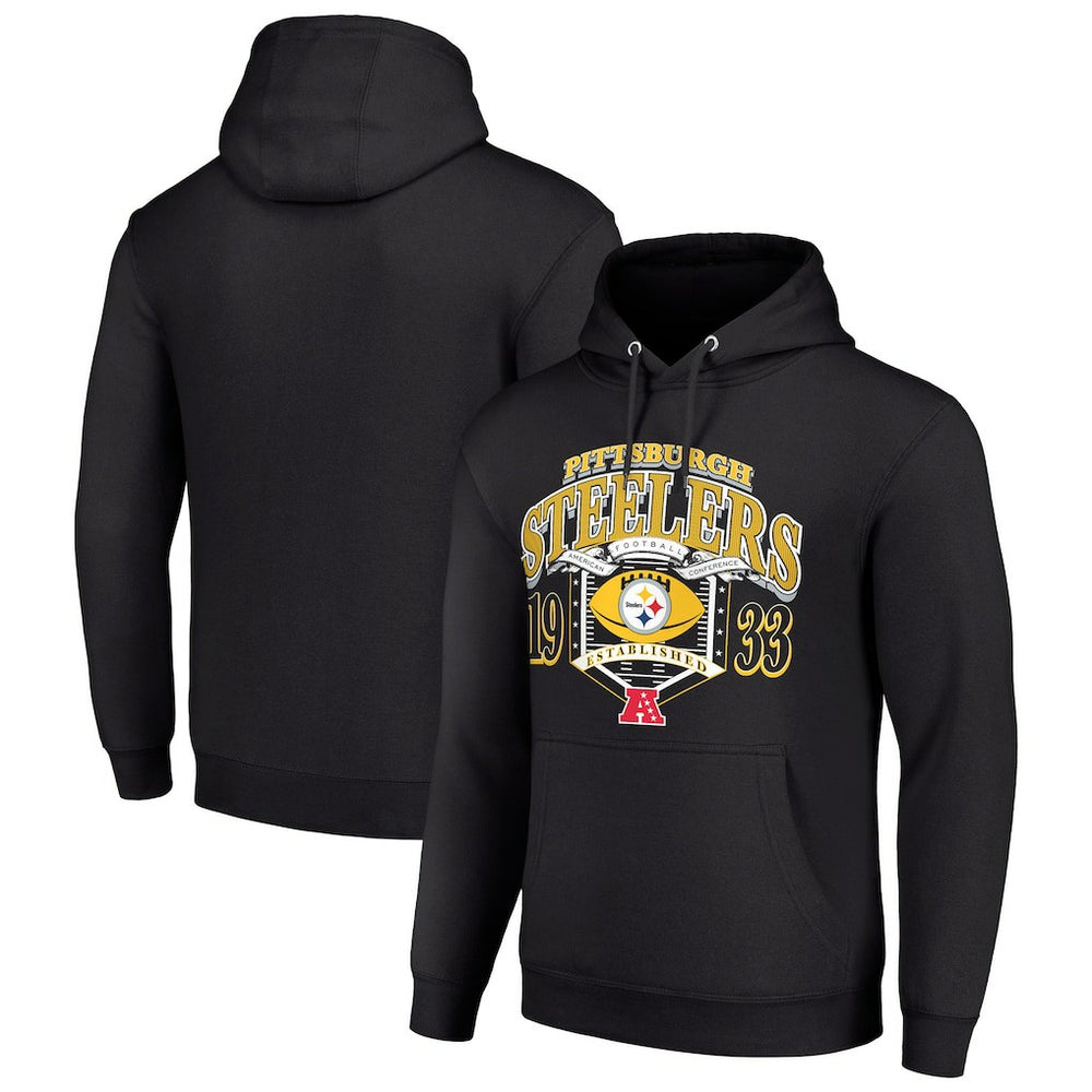 Starter 80s Retro Pullover Hoodie - Pittsburgh Steelers Hoodies