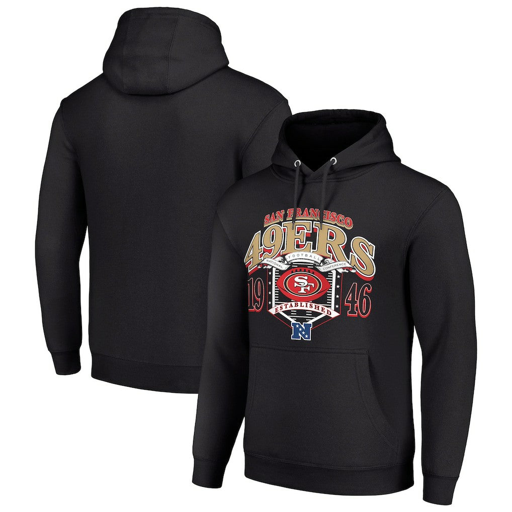 Starter 80s Retro Pullover Hoodie - San Francisco 49ers Hoodies