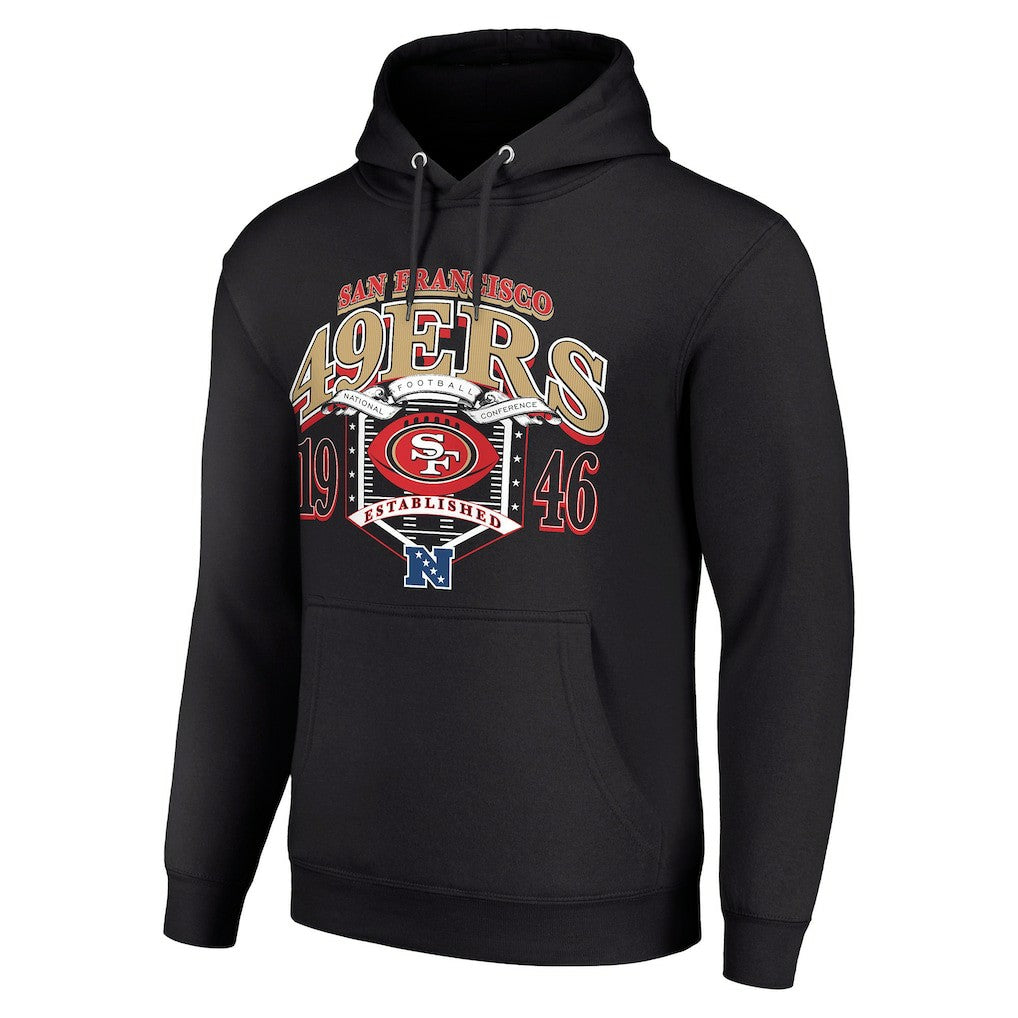 Starter 80s Retro Pullover Hoodie - San Francisco 49ers Hoodies