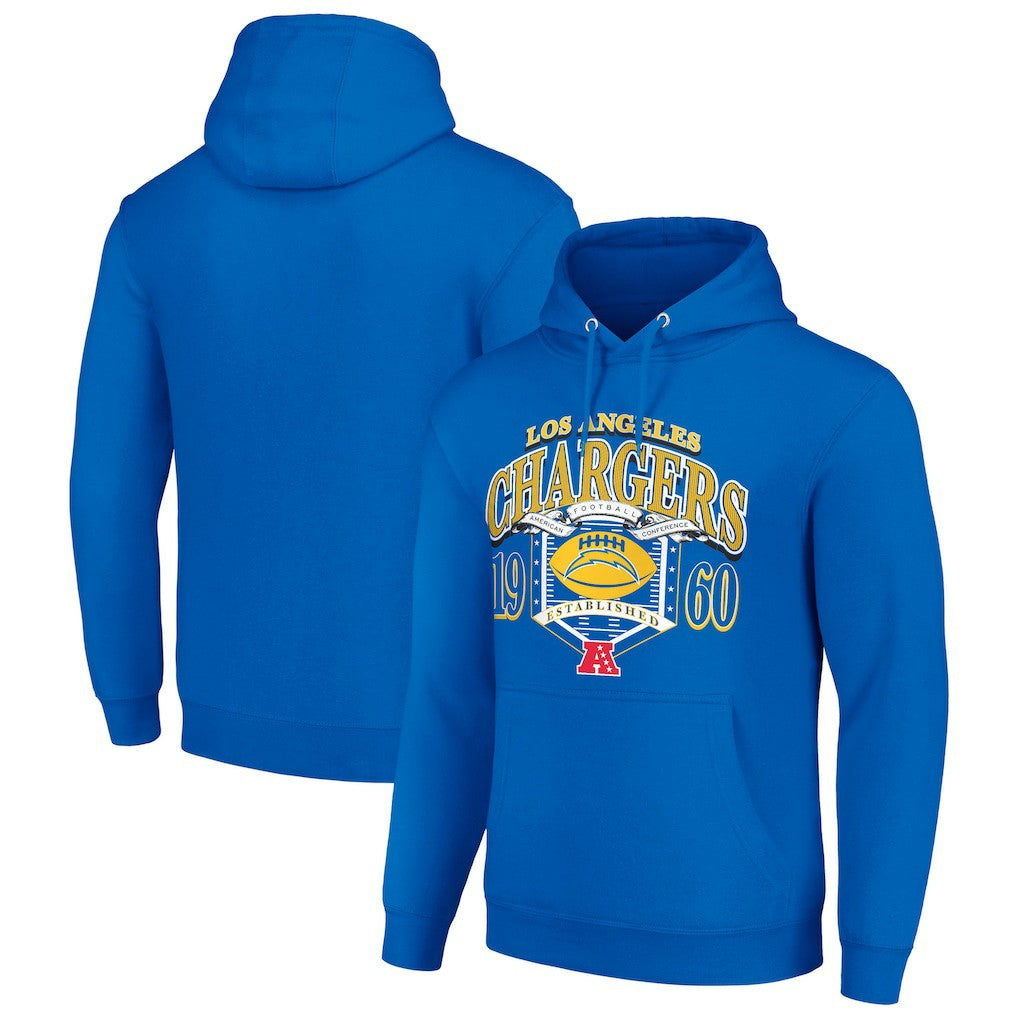 Starter 80s Retro Pullover Hoodie - Los Angeles Chargers Hoodies