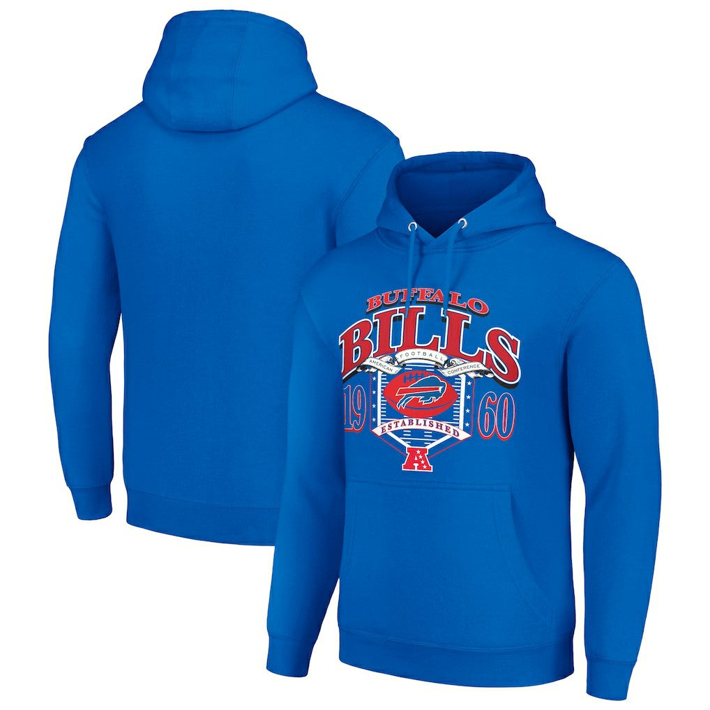 Starter 80s Retro Pullover Hoodie - Buffalo Bills Hoodies