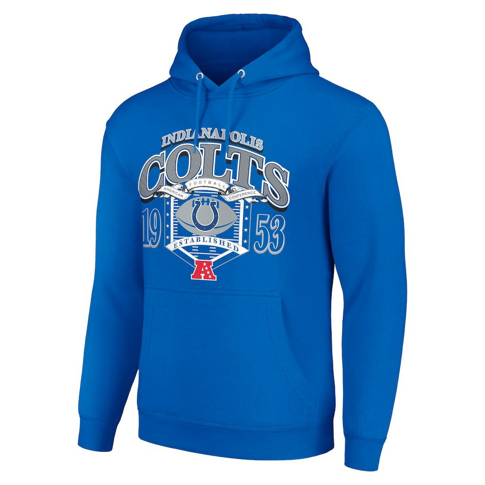Starter 80s Retro Pullover Hoodie - Indianapolis Colts Hoodies