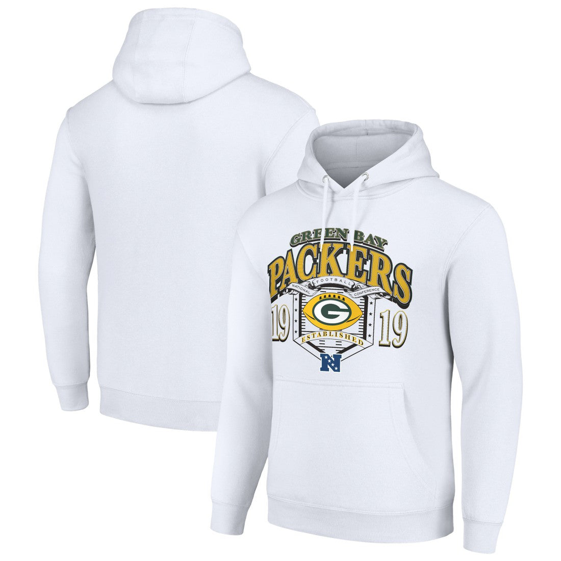 Starter 80s Retro Pullover Hoodie - Green Bay Packers Hoodies