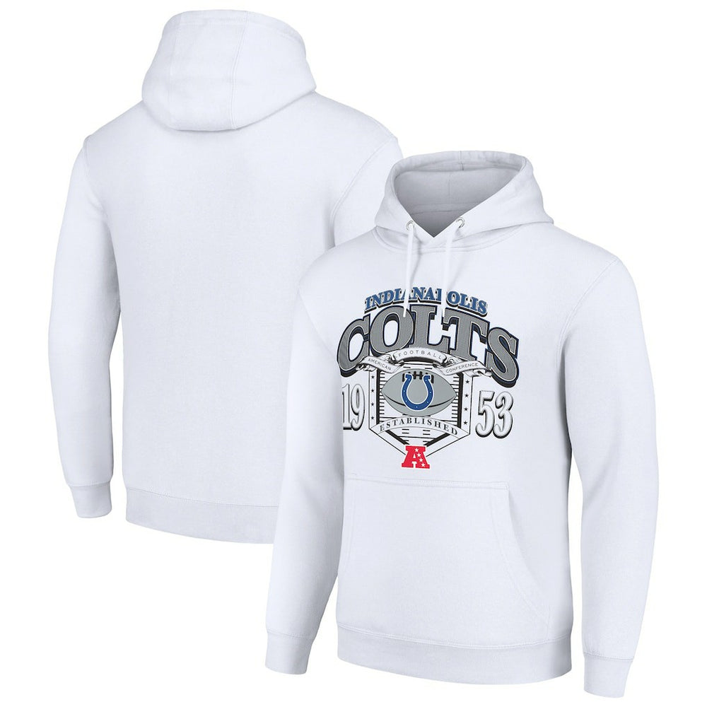 Starter 80s Retro Pullover Hoodie - Indianapolis Colts Hoodies