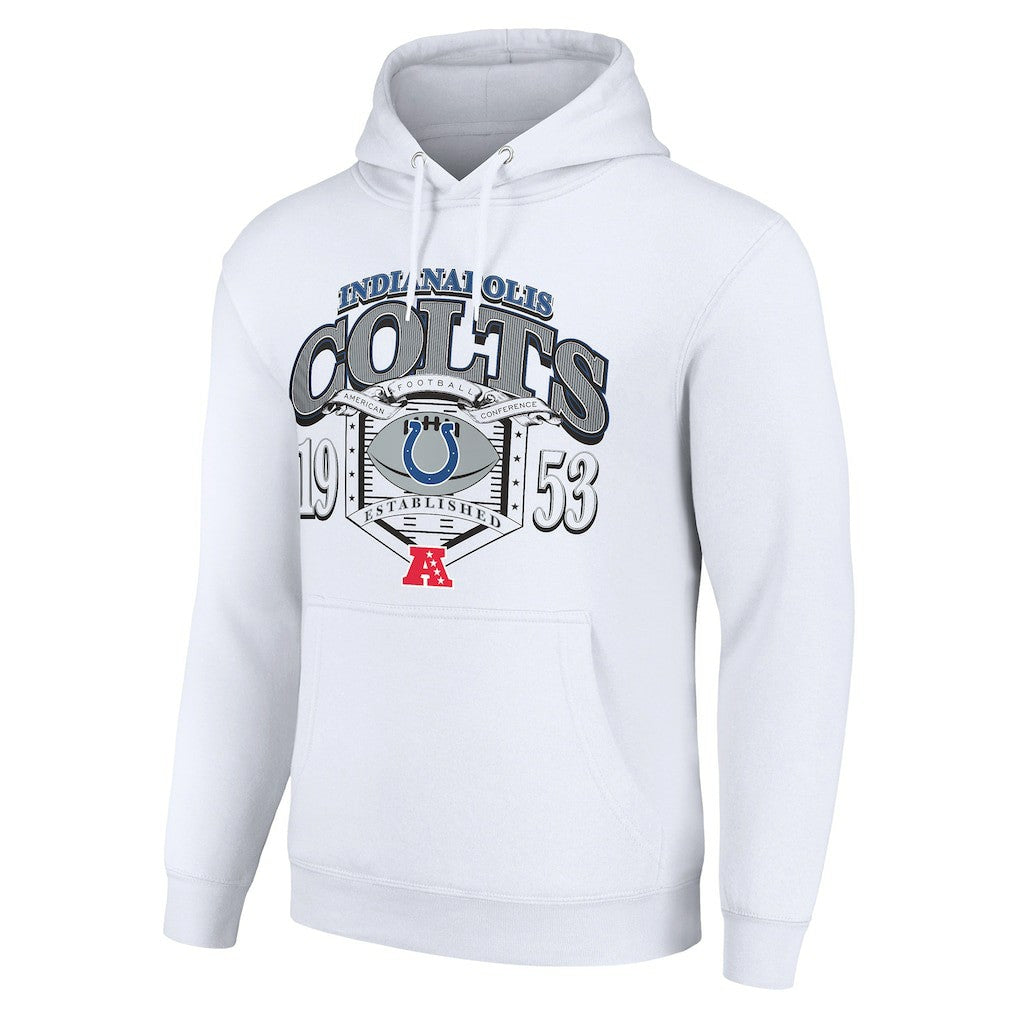 Starter 80s Retro Pullover Hoodie - Indianapolis Colts Hoodies